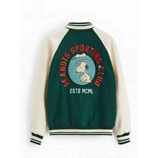 Peanuts Snoopy Bomber Jacket - Image 2