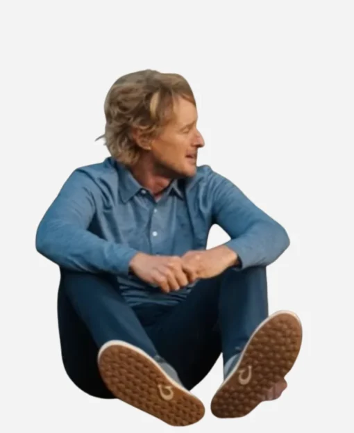 Stick S01 Owen Wilson Blue Polo Shirt - Image 2