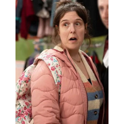 Pushers 2025 Rosie Jones Pink Hooded Jacket - Image 2