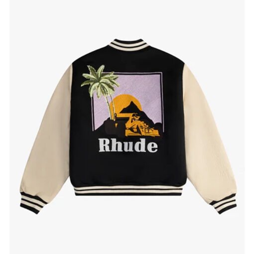 Rhude Gp Varsity Jacket - Image 2