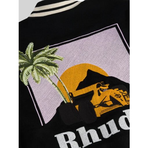 Rhude Gp Varsity Jacket - Image 3