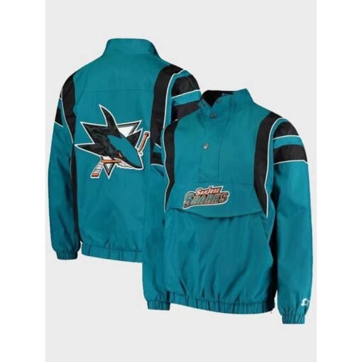 San Jose Sharks Starter Jacket - Image 2