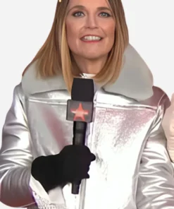 Savannah Guthrie The Today Show Silver Jacket