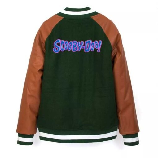 Scooby-Doo Green Varsity Jacket - Image 2