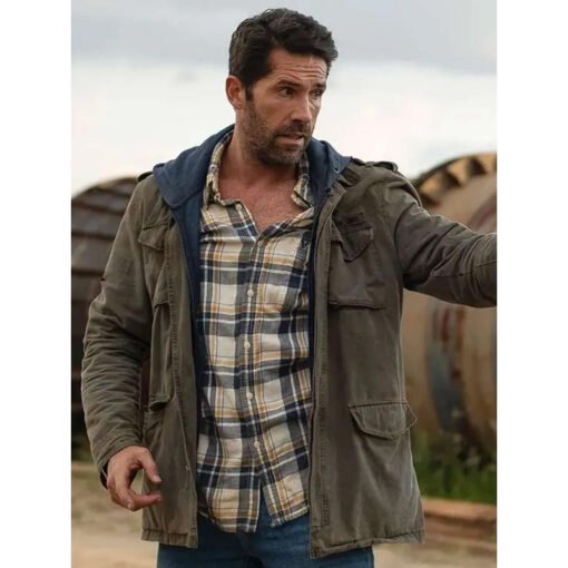 Scott Adkins Diablo 2025 Green Jacket
