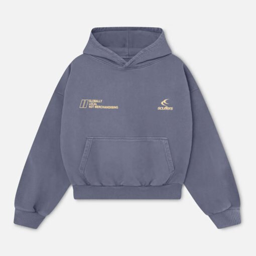 Scuffers Globally Navy Hoodie - Image 2