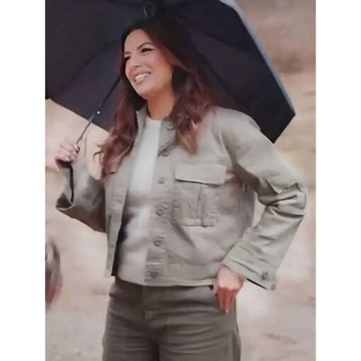 Searching for Spain Eva Longoria Grey Jacket