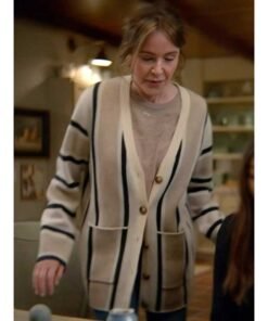Christa Miller Striped Cardigan