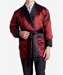 Smoking Red Jacket