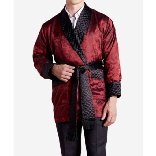 Smoking Red Jacket