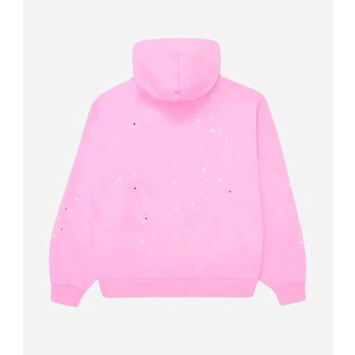 Sp5der Atlanta Pink Hoodie - Image 3
