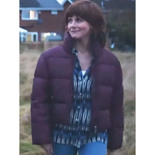 Such Brave Girls 2025 Louise Brealey Purple Jacket - Image 2
