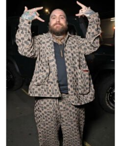 Teddy Swims Brown Suit