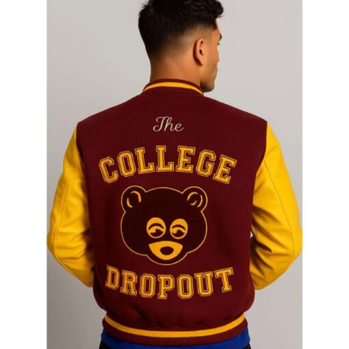 The College Dropout Varsity Jacket - Image 2