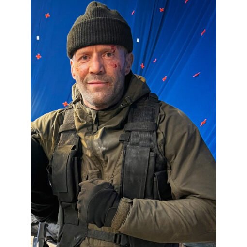 The Expendables Jason Statham Green Jacket - Image 2