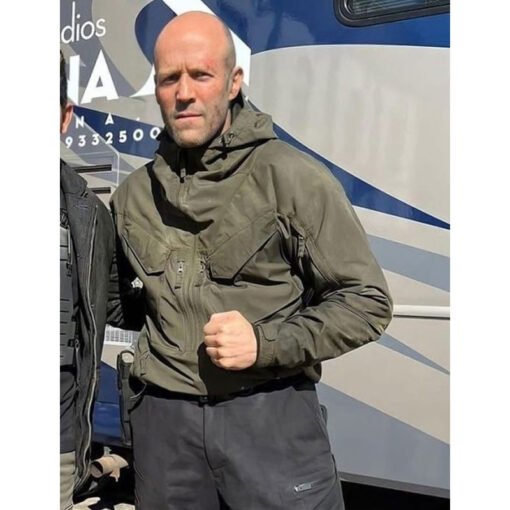 The Expendables Jason Statham Green Jacket