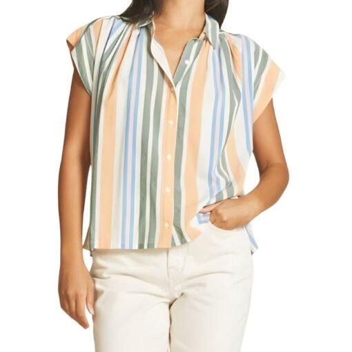 The Four Seasons 2025 Tina Fey Striped Shirt - Image 2