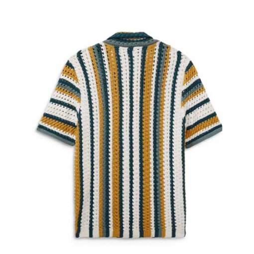 The Four Seasons Colman Domingo Crochet Shirt - Image 3