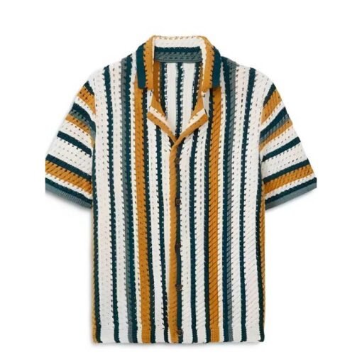 The Four Seasons Colman Domingo Crochet Shirt - Image 2