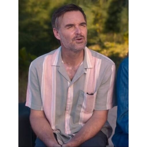 The Four Seasons Will Forte Striped Shirt