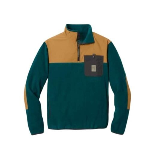 The Four Seasons Will Forte Teal Colorblock Fleece Pullover - Image 2