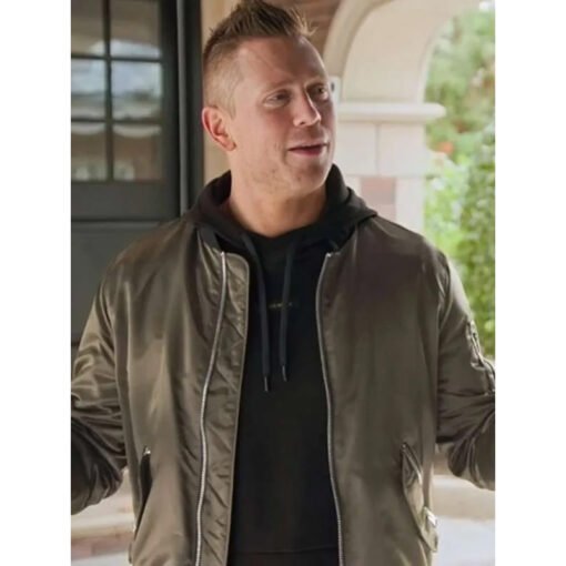 The Miz What Drives You 2025 Bomber Jacket - Image 3