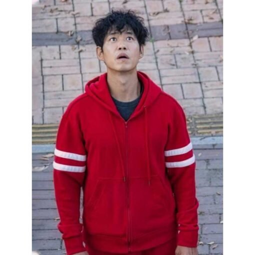 The Uncanny Counter Red Tracksuit - Image 4
