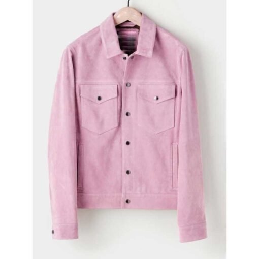 The View 2025 Anthony Anderson Pink Suede Jacket - Image 2