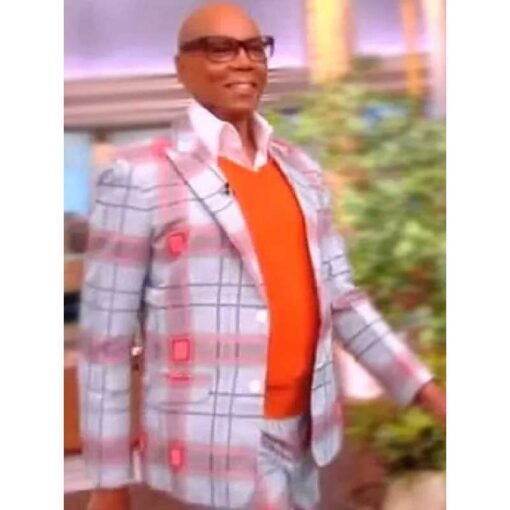 The View RuPaul Plaid Suit - Image 3