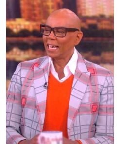 The View RuPaul Plaid Suit