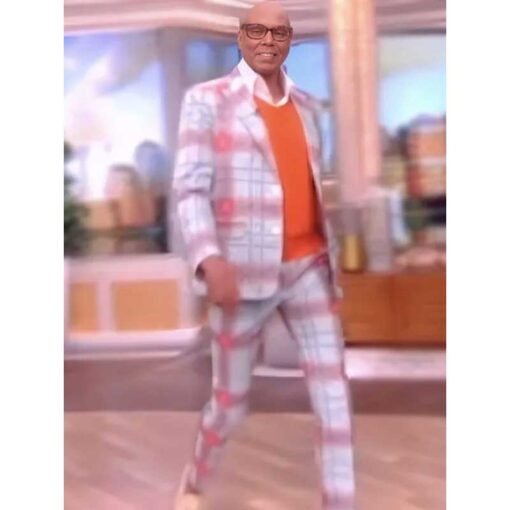 The View RuPaul Plaid Suit - Image 2