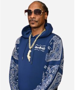 The Voice Snoop Dogg Paisley Print Hoodie