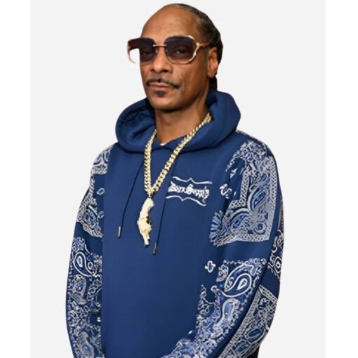 The Voice Snoop Dogg Paisley Print Hoodie