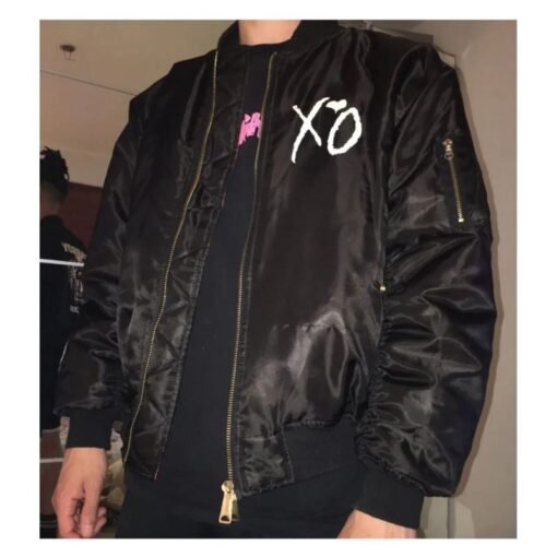 The Weeknd Starboy Panther XO Black Jacket - Image 3