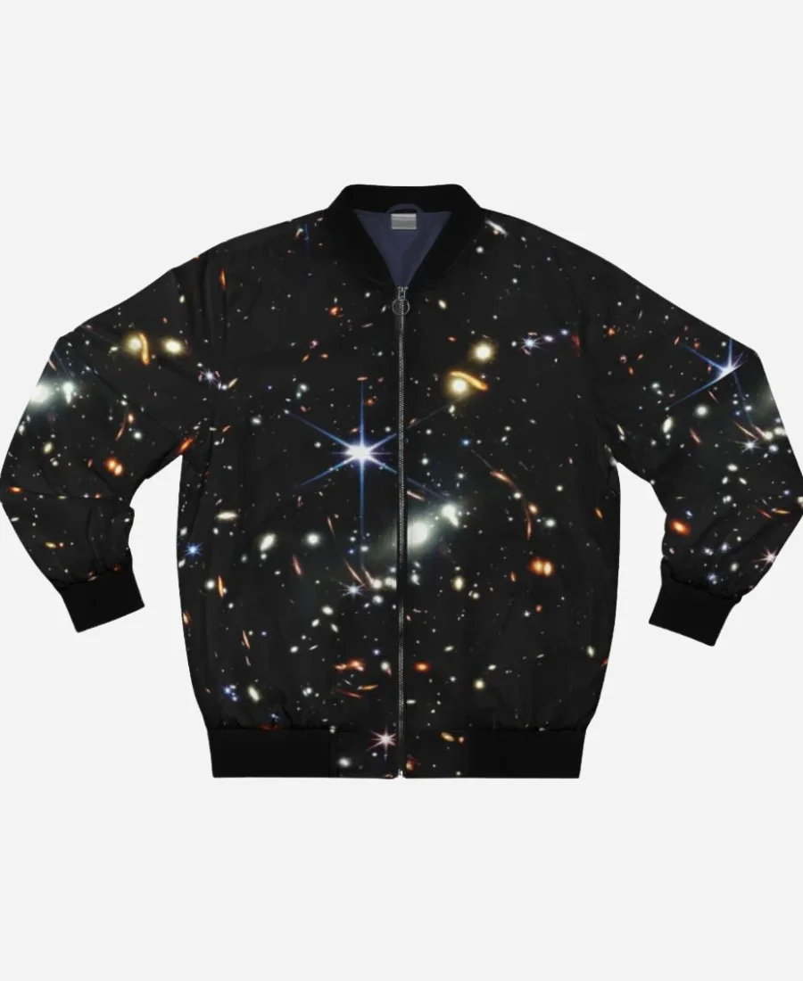 Universe Galaxy Bomber Black Jacket