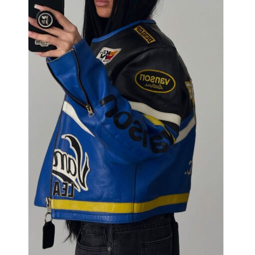 Vanson Leather Jacket - Image 5