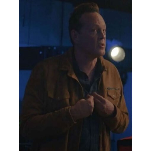 Vince Vaughn Nonnas 2025 Brown Jacket - Image 3