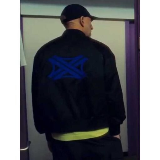 Vincent Cassel Banger 2025 Black Bomber Jacket - Image 2