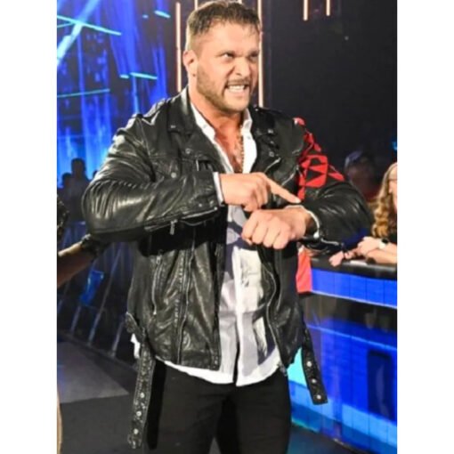 WWE Extreme Rules Karrion Kross Leather Jacket - Image 2