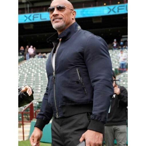XFL Dwayne Johnson Bomber Jacket - Image 2