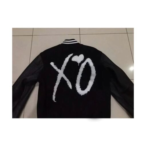 XO Tour Award The Weeknd Varsity Jacket - Image 4