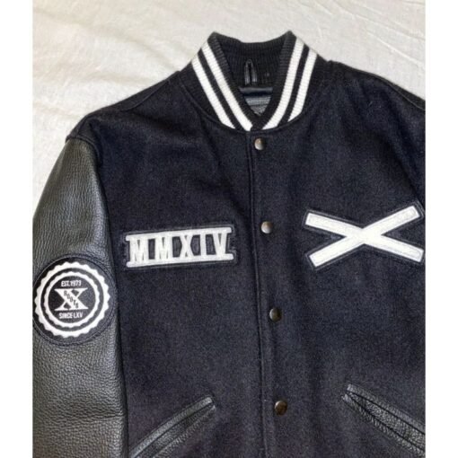 XO Tour Award The Weeknd Varsity Jacket - Image 2