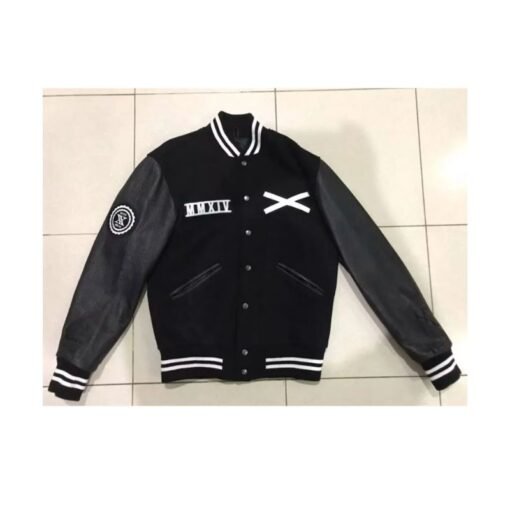 XO Tour Award The Weeknd Varsity Jacket - Image 3