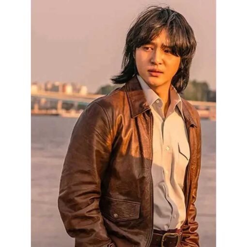 Yang Se-jong Low Life Brown Leather Jacket - Image 2