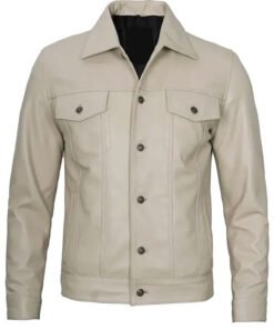 Beige Trucker Jacket