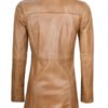 Brown Sheepskin Leather Coat
