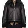 Womens B3 RAF Belted Flight Shearling Jacket