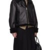 Womens B3 RAF Belted Flight Shearling Jacket