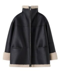 B3 RAF Aviator Shearling Leather Jacket