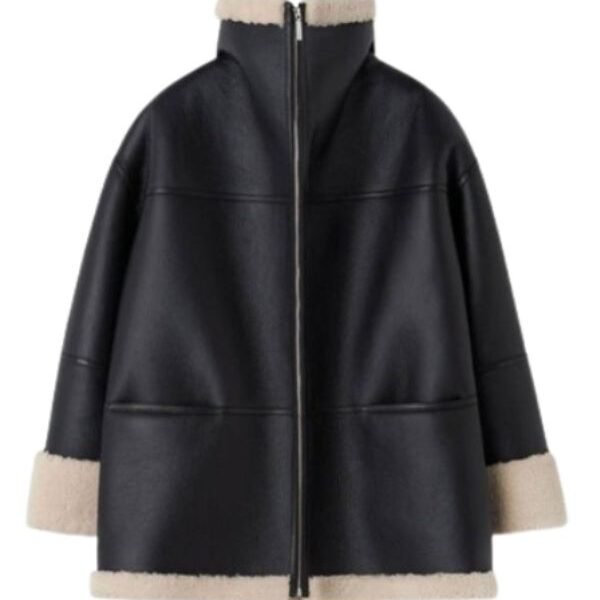 B3 RAF Aviator Shearling Leather Jacket